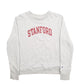 Womens Grey Champion Stanford Spellout Crewneck Jumper