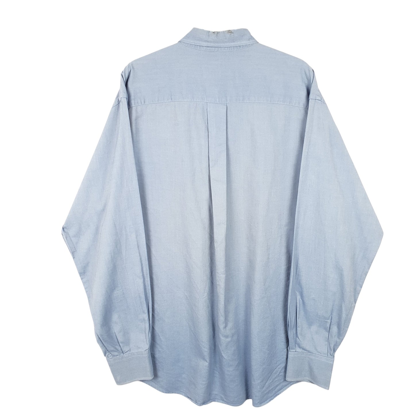 Mens Blue Nautica Vintage Oxford Long Sleeve Shirt