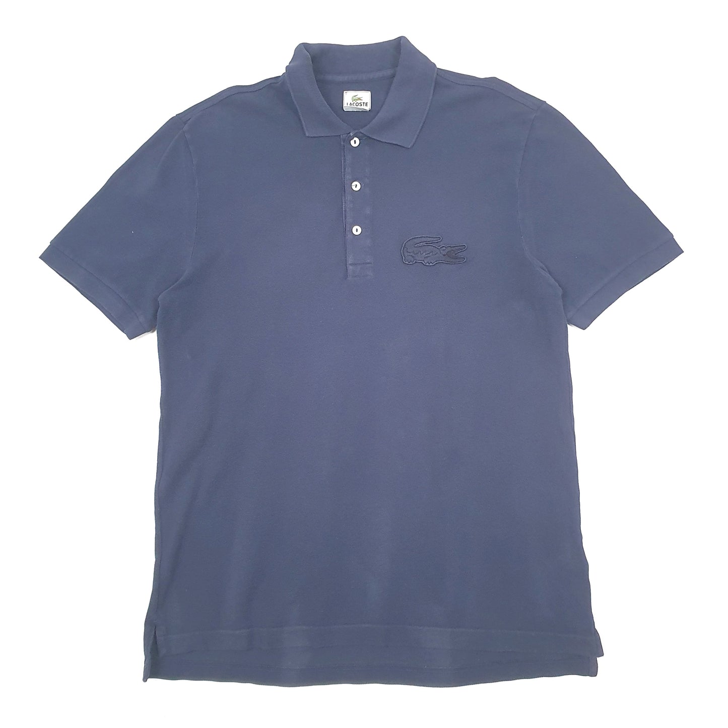 Mens Navy Lacoste  Short Sleeve Polo Shirt