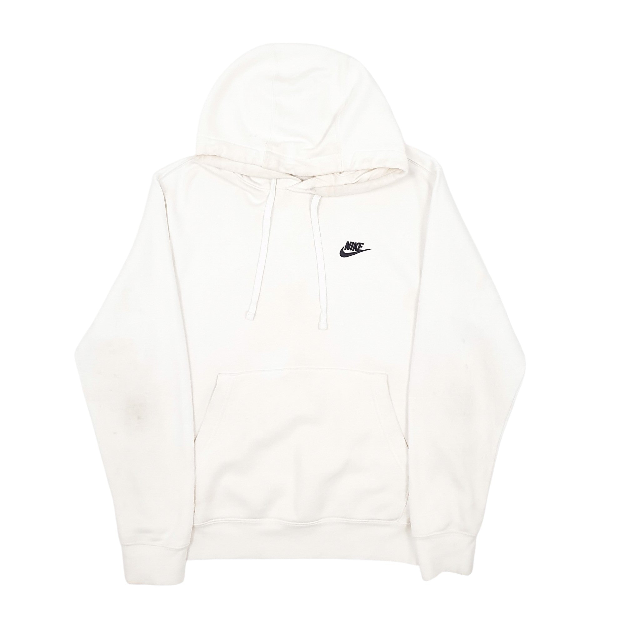 Mens Nike White Hoodie Jumper M Bundl Clothing