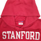 Womens Red Champion Stanford Spellout Hoodie Jumper