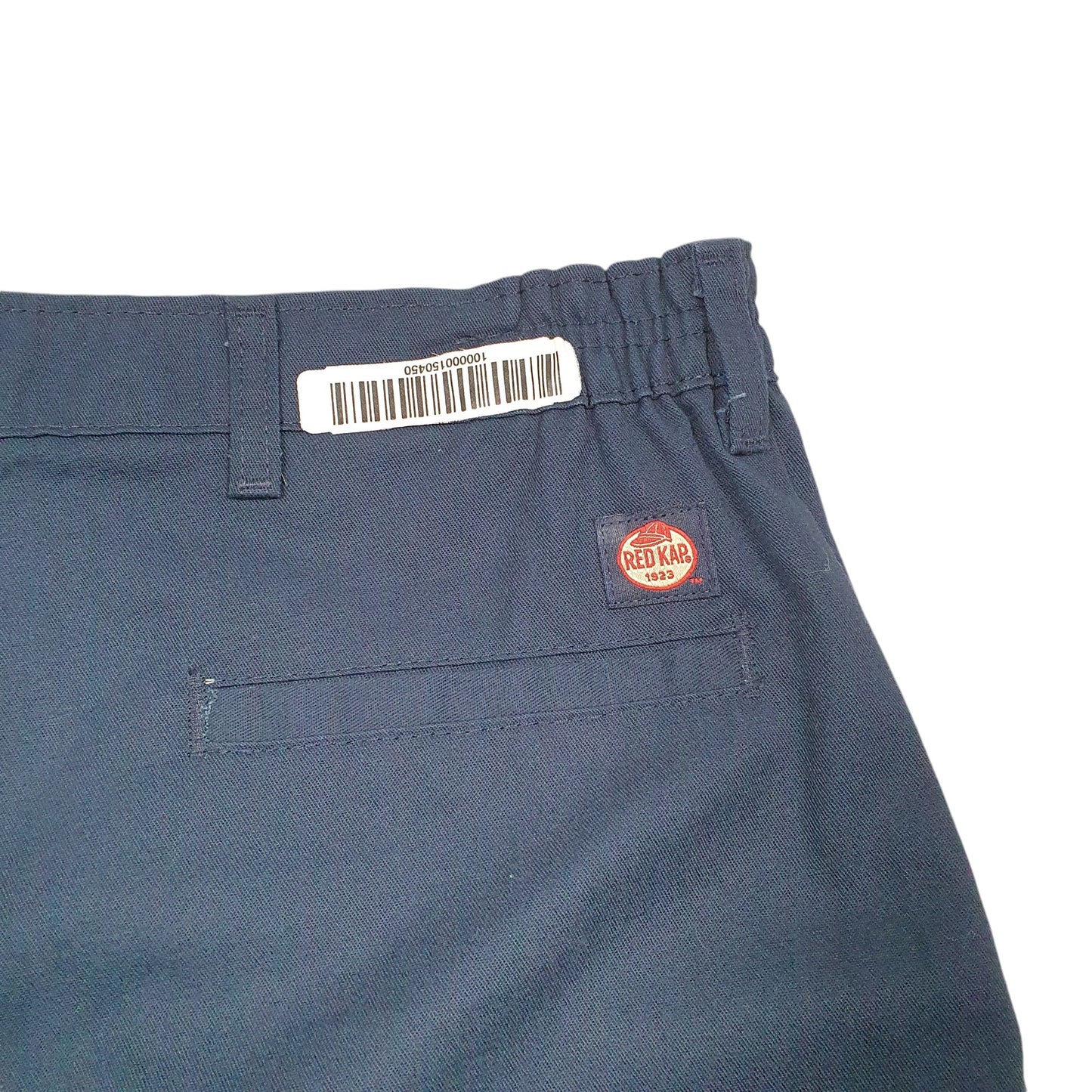 Mens Navy Red Kap Workwear USA Chino Shorts