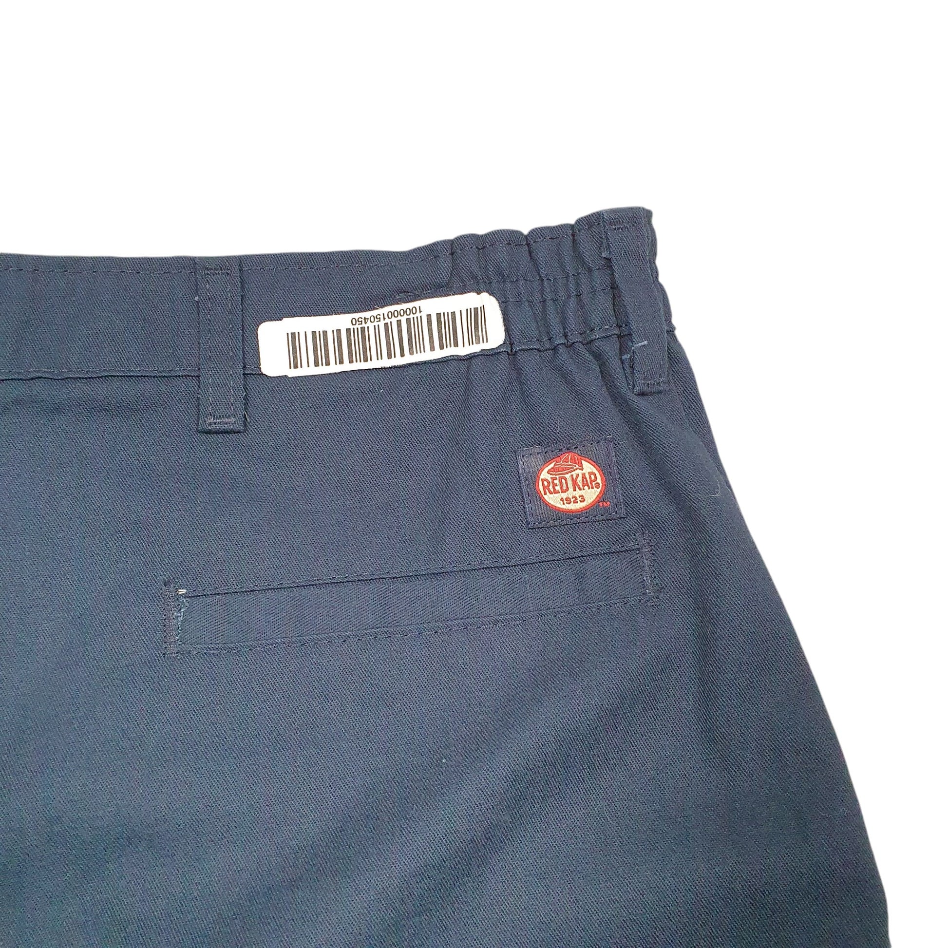 Mens Navy Red Kap Workwear USA Chino Shorts