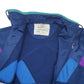 Mens Navy Puma Vintage 80s Full Zip Jumper