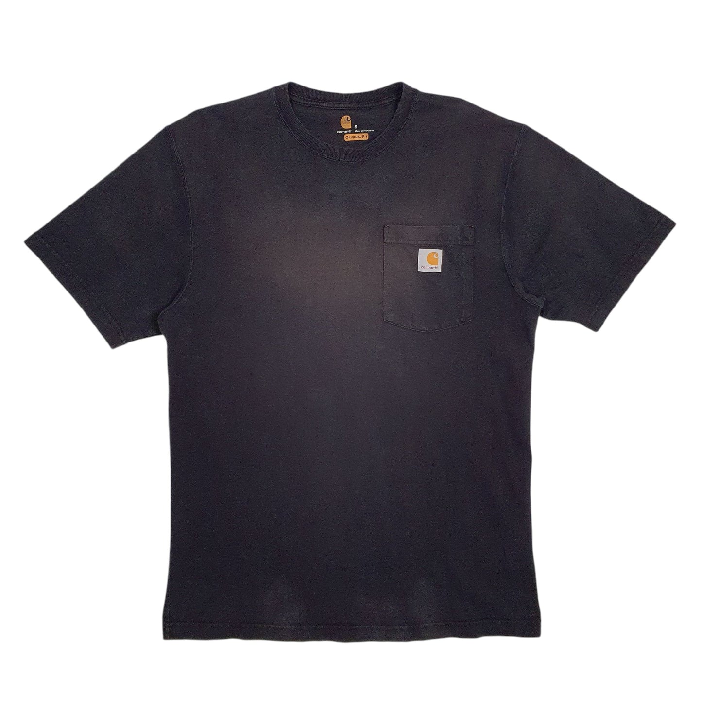 Mens Black Carhartt  Short Sleeve T Shirt