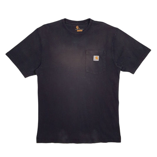 Mens Black Carhartt  Short Sleeve T Shirt