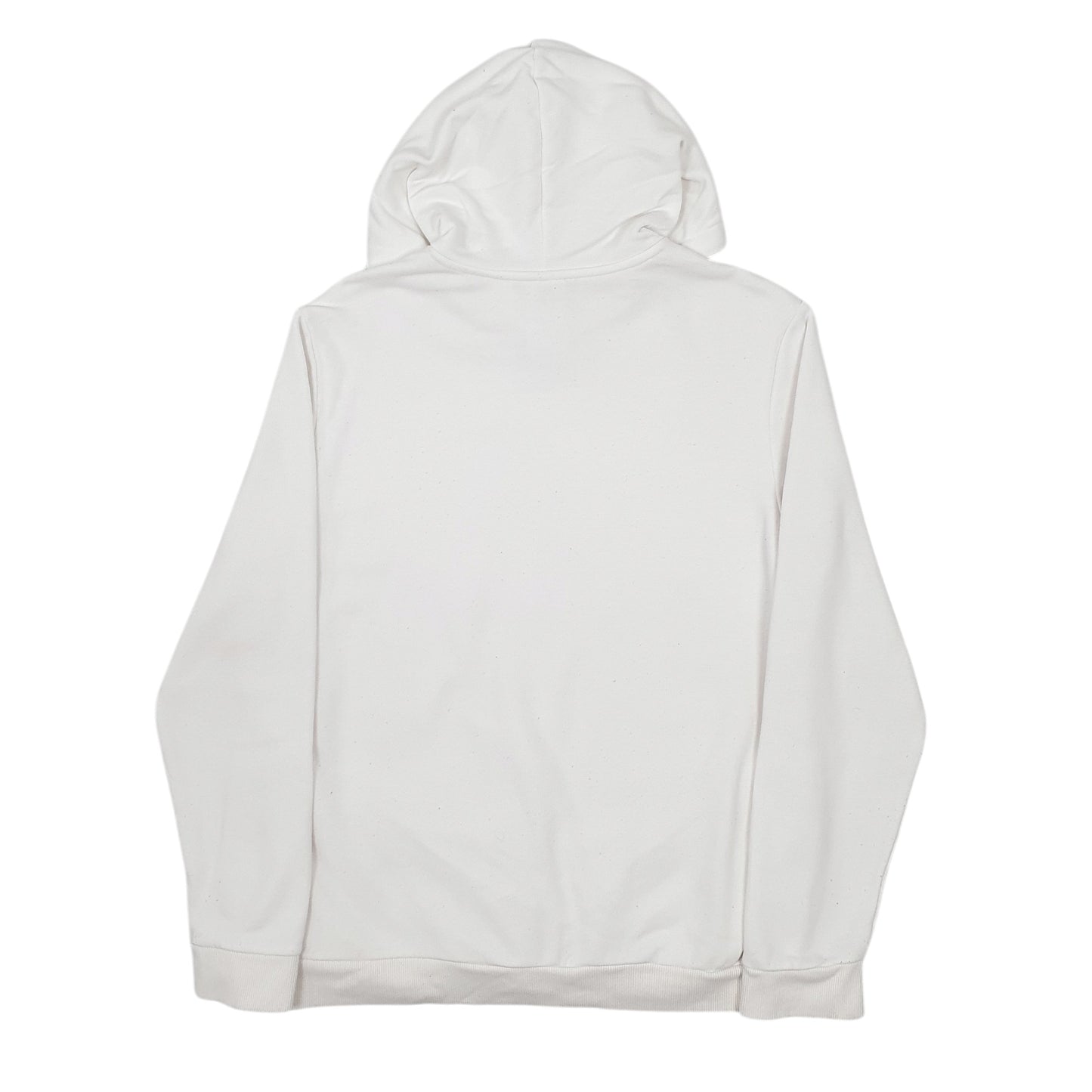 Womens White Adidas  Hoodie Jumper
