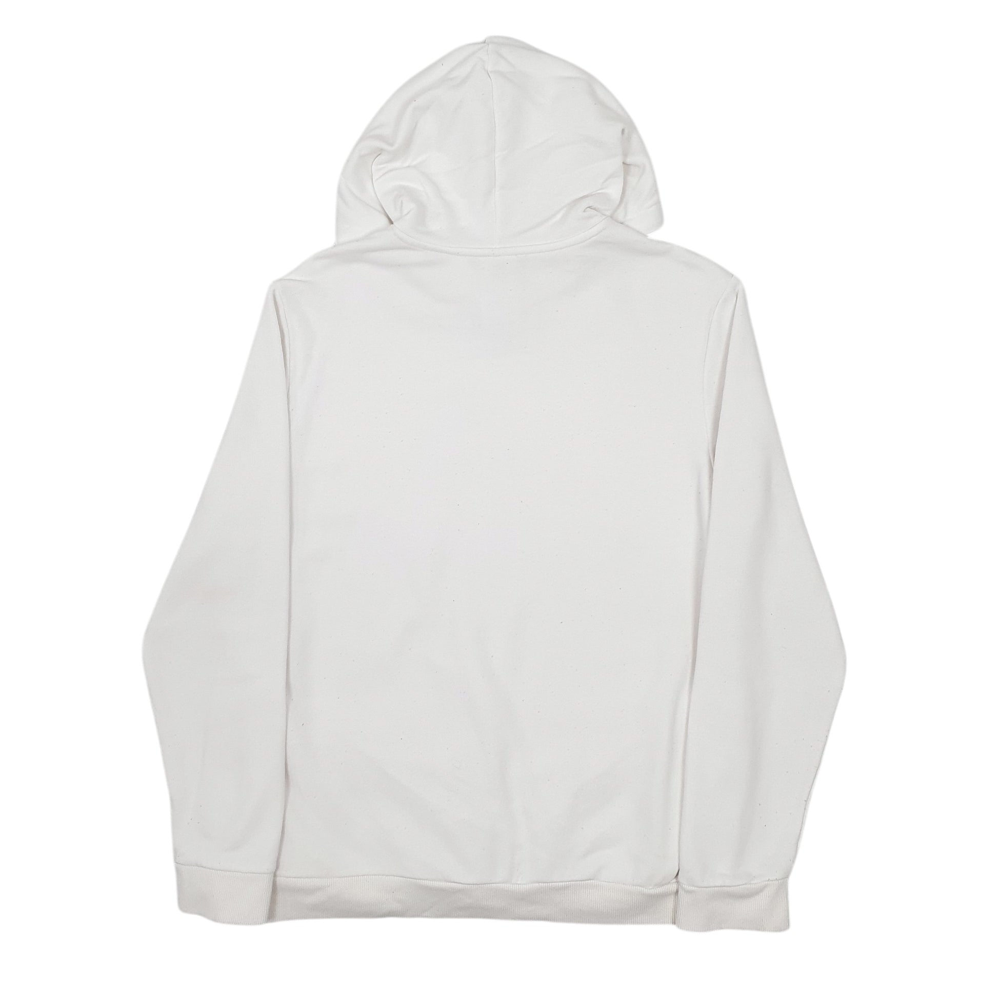 Womens White Adidas  Hoodie Jumper