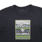Mens Black Columbia Sportswear  Short Sleeve T Shirt