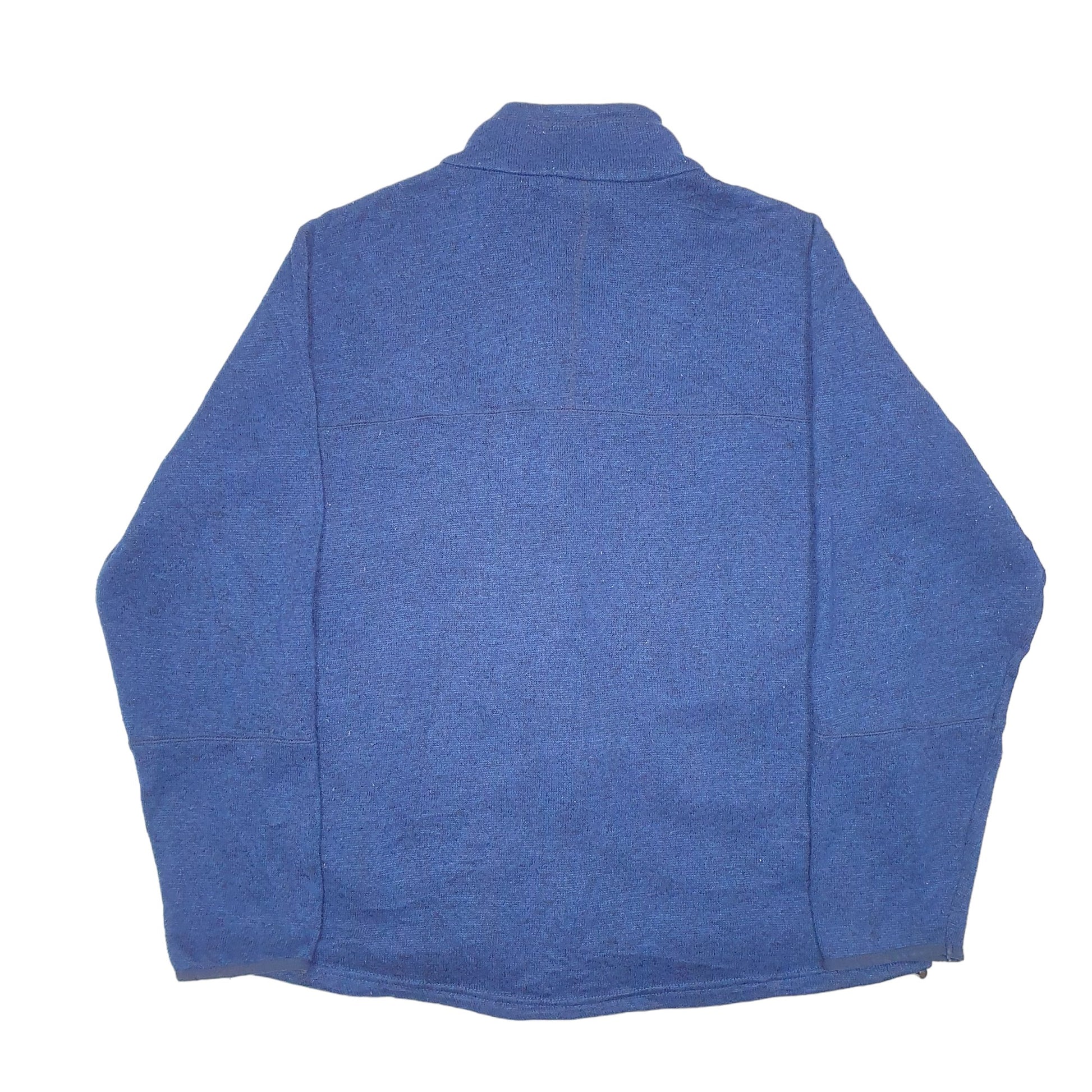 Mens Navy Avalanche Active Hiking Outdoor Full Zip Jumper