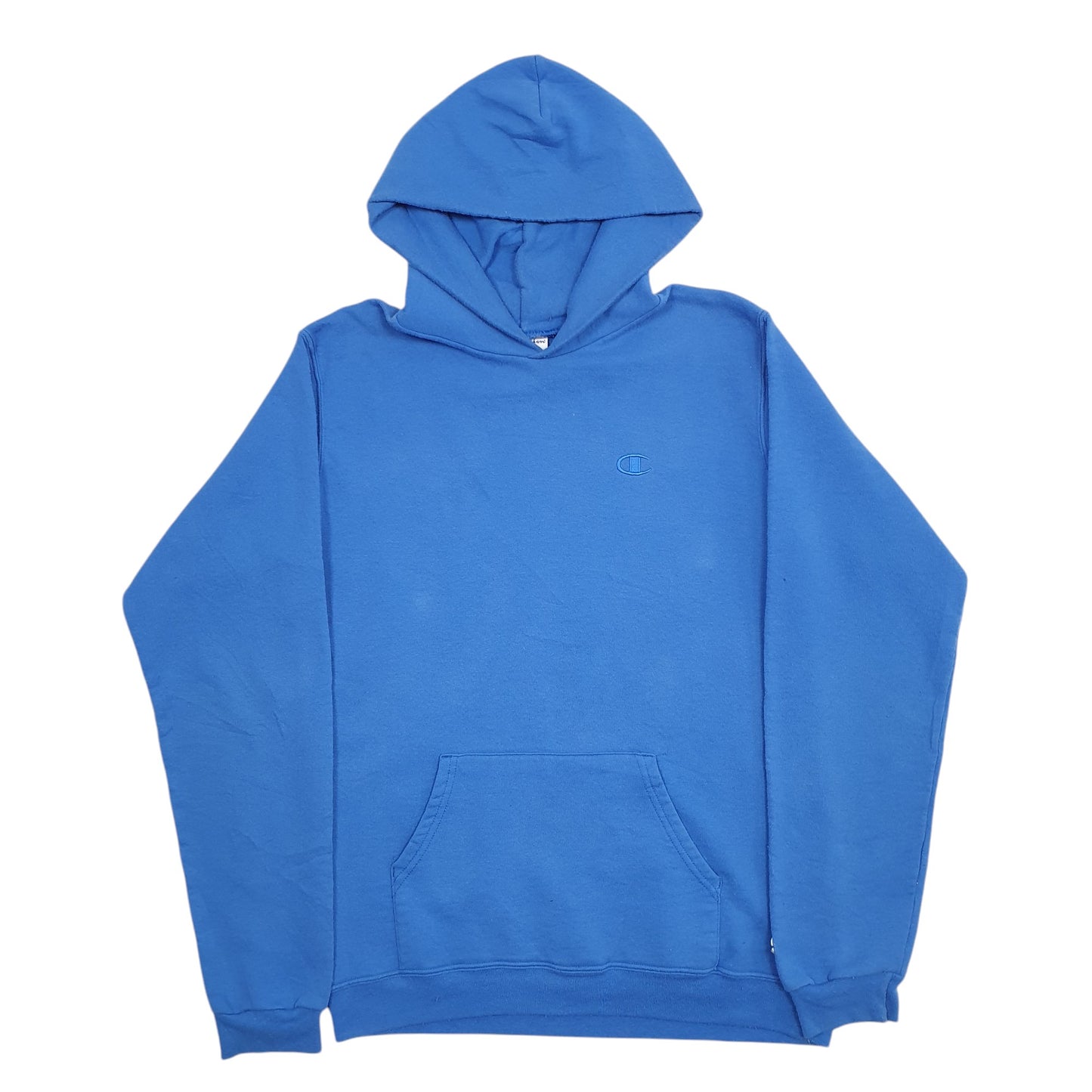 Mens Blue Champion  Hoodie Jumper