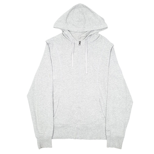 Womens Grey Champion Hoodie Full Zip Jumper