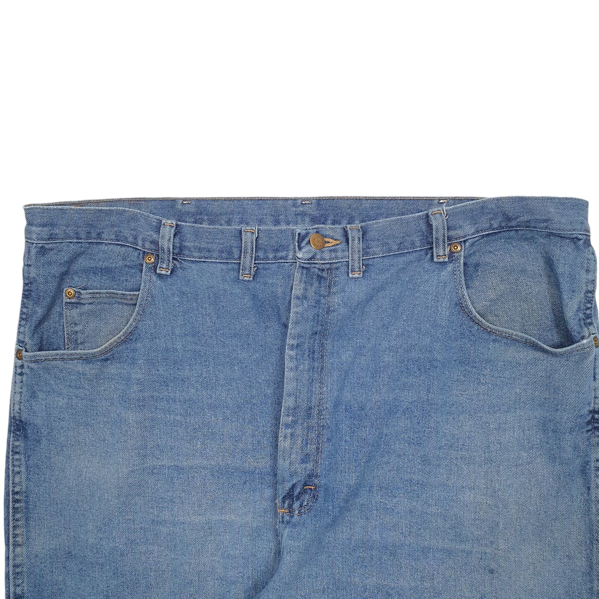 Mens Blue Wrangler  Regular JeansW44 L34