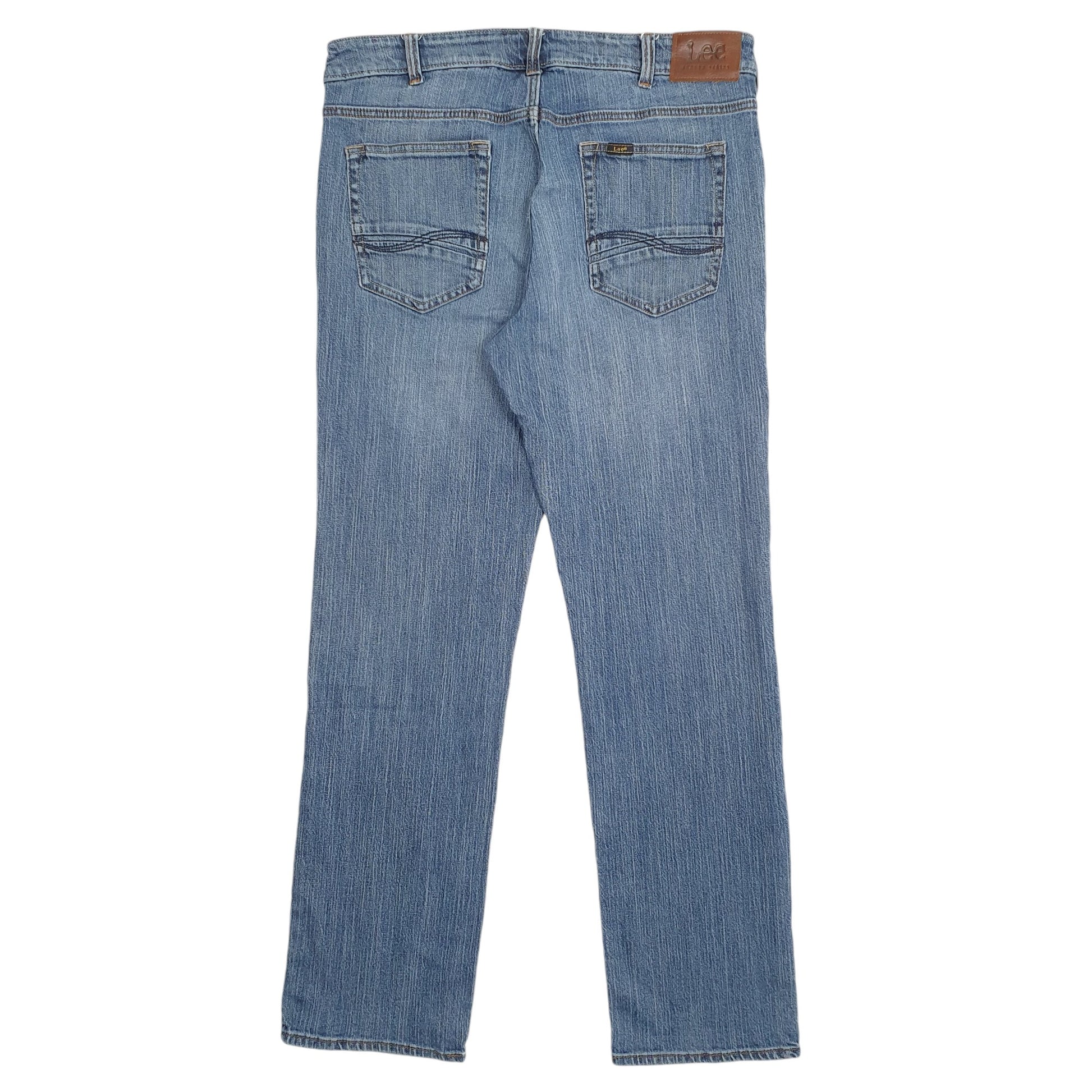 Mens Blue Lee Modern Series Straight JeansW34 L32