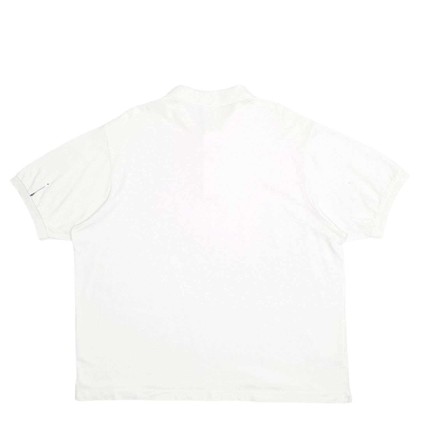 Mens White Lacoste  Short Sleeve Polo Shirt