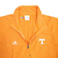 Mens Orange Adidas  Quarter Zip Jumper