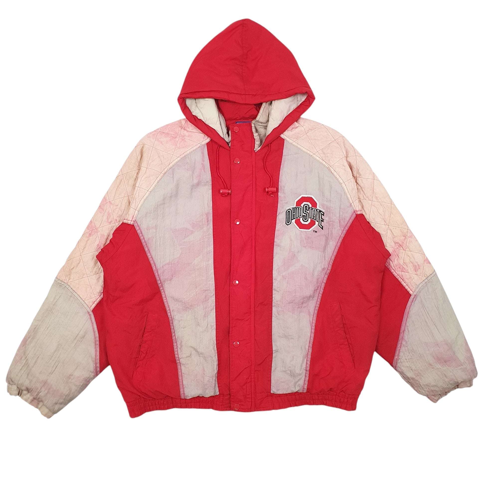 Mens Red Starter Vintage 90s Ohio State  Coat