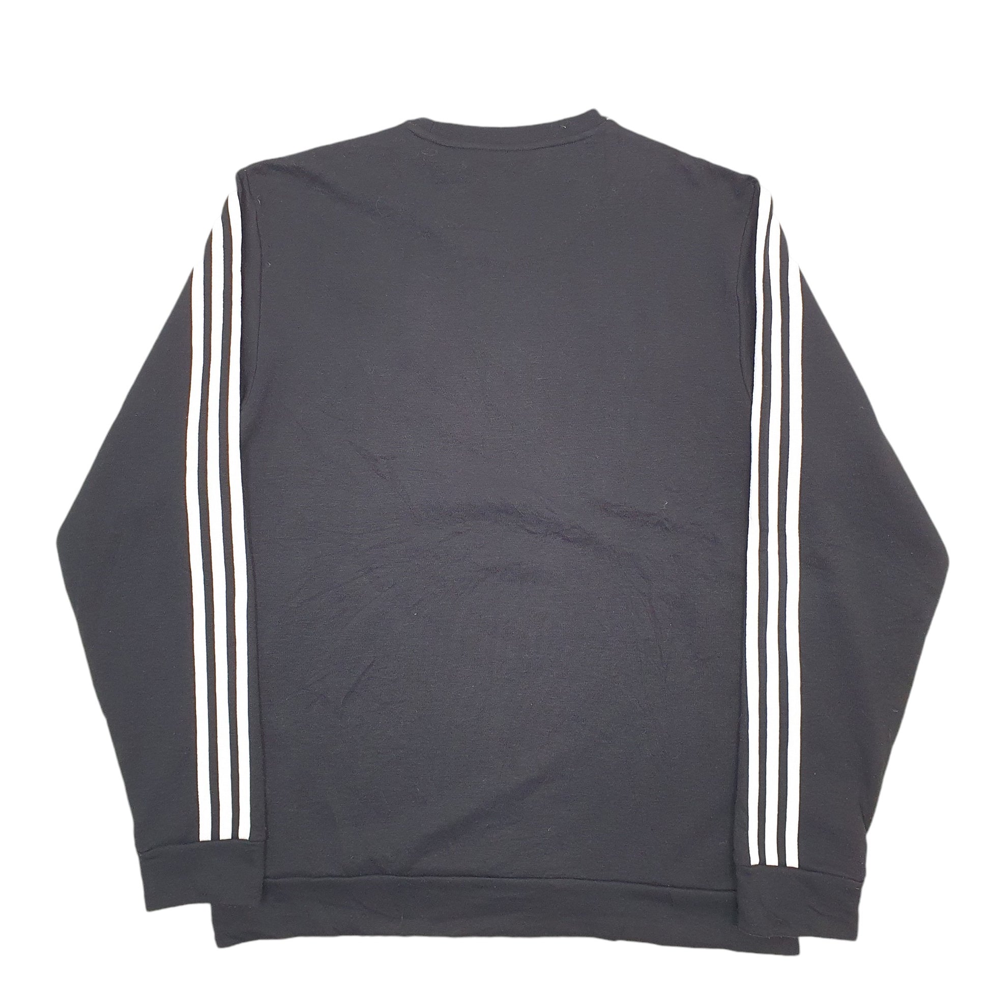 Mens Black Adidas  Crewneck Jumper