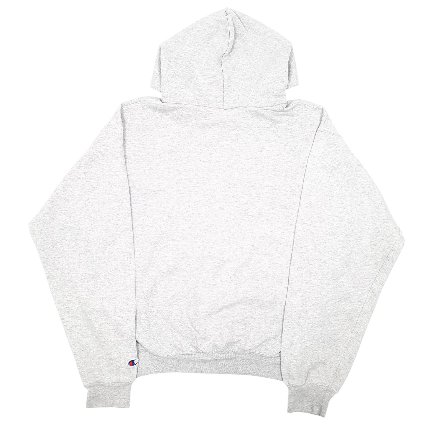 Mens Grey Champion Westland Athletics USA Spellout Hoodie Jumper