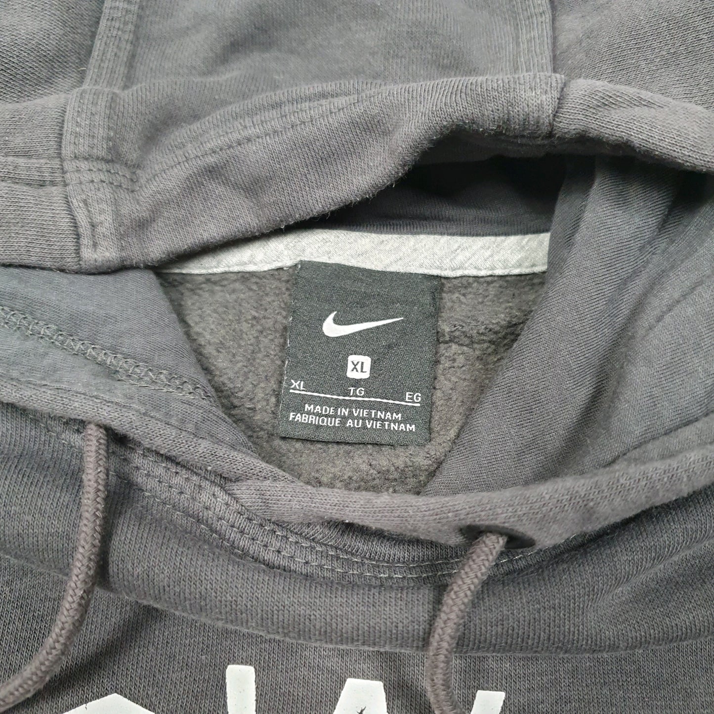 Mens Grey Nike The Town Golden State Warriors Basketball USA Hoodie Jumper