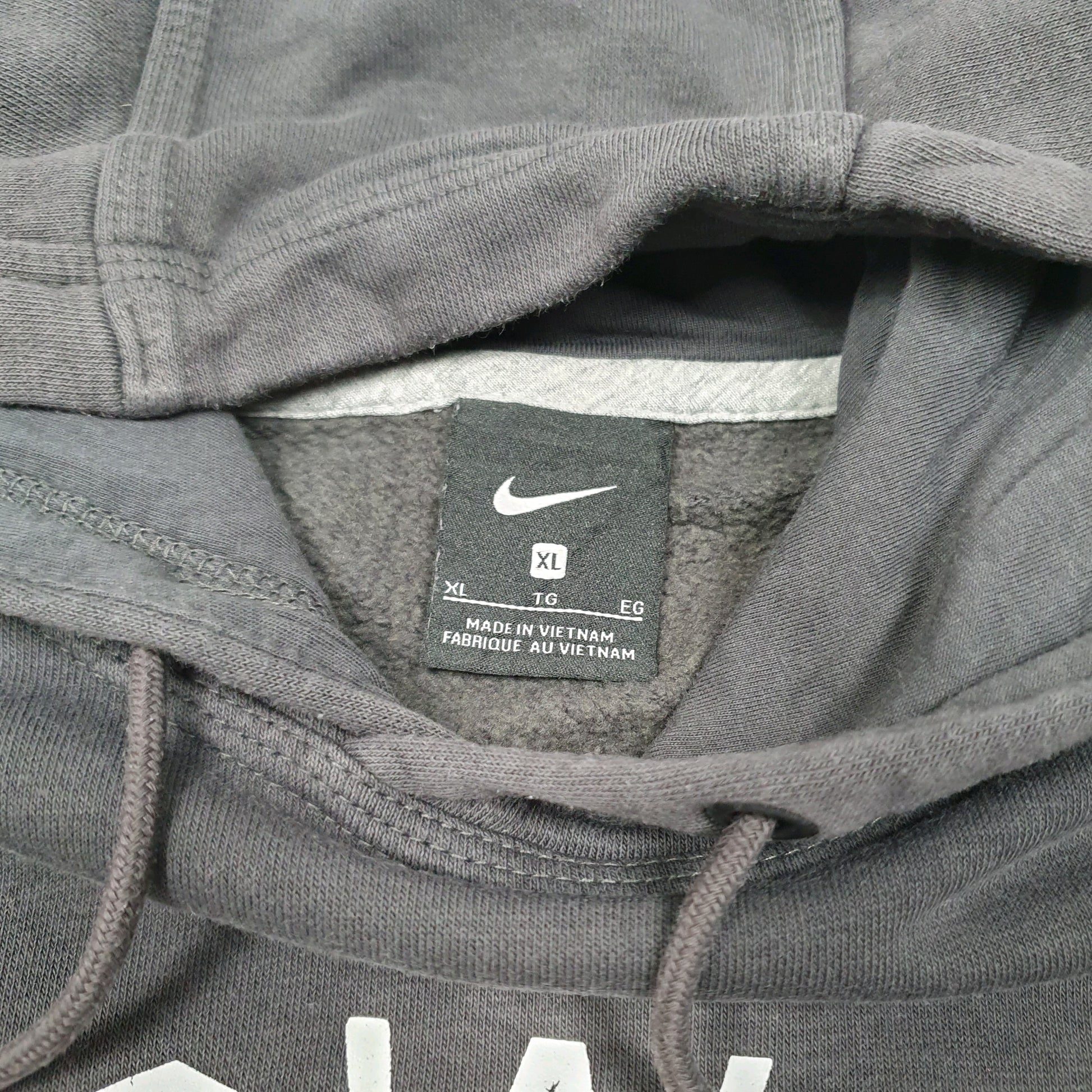 Mens Grey Nike The Town Golden State Warriors Basketball USA Hoodie Jumper