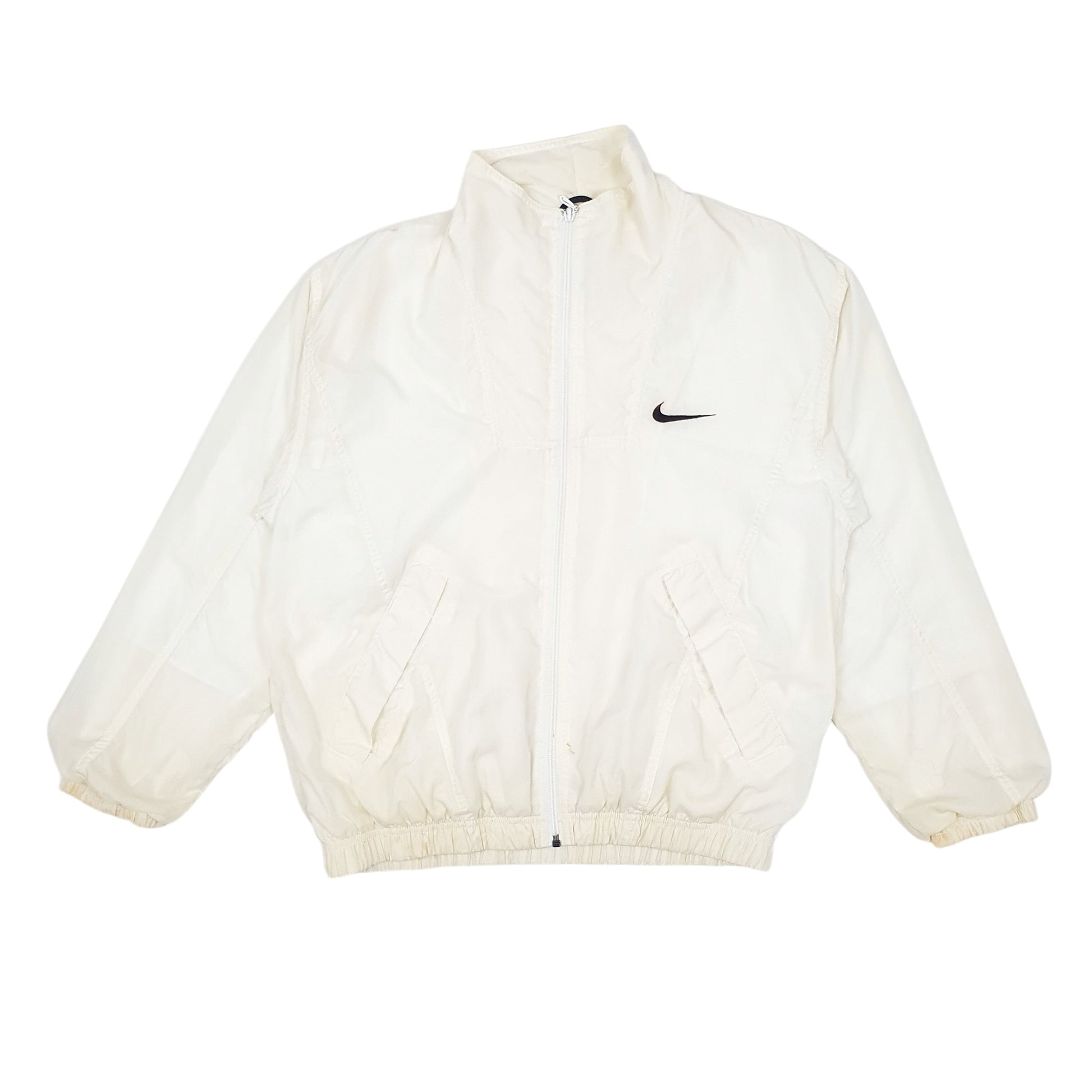 Womens Cream Nike Vintage 90s  Coat