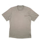 Mens Khaki Patagonia Active Spellout Great Pacific Iron Works Waves Short Sleeve T Shirt