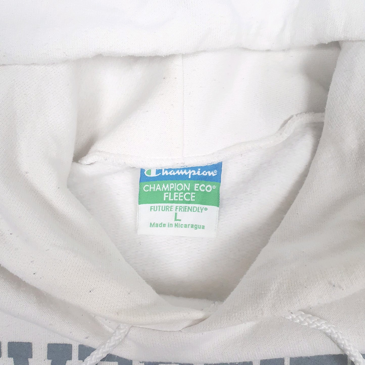 Mens White Champion University of Connecticut Hoodie Jumper