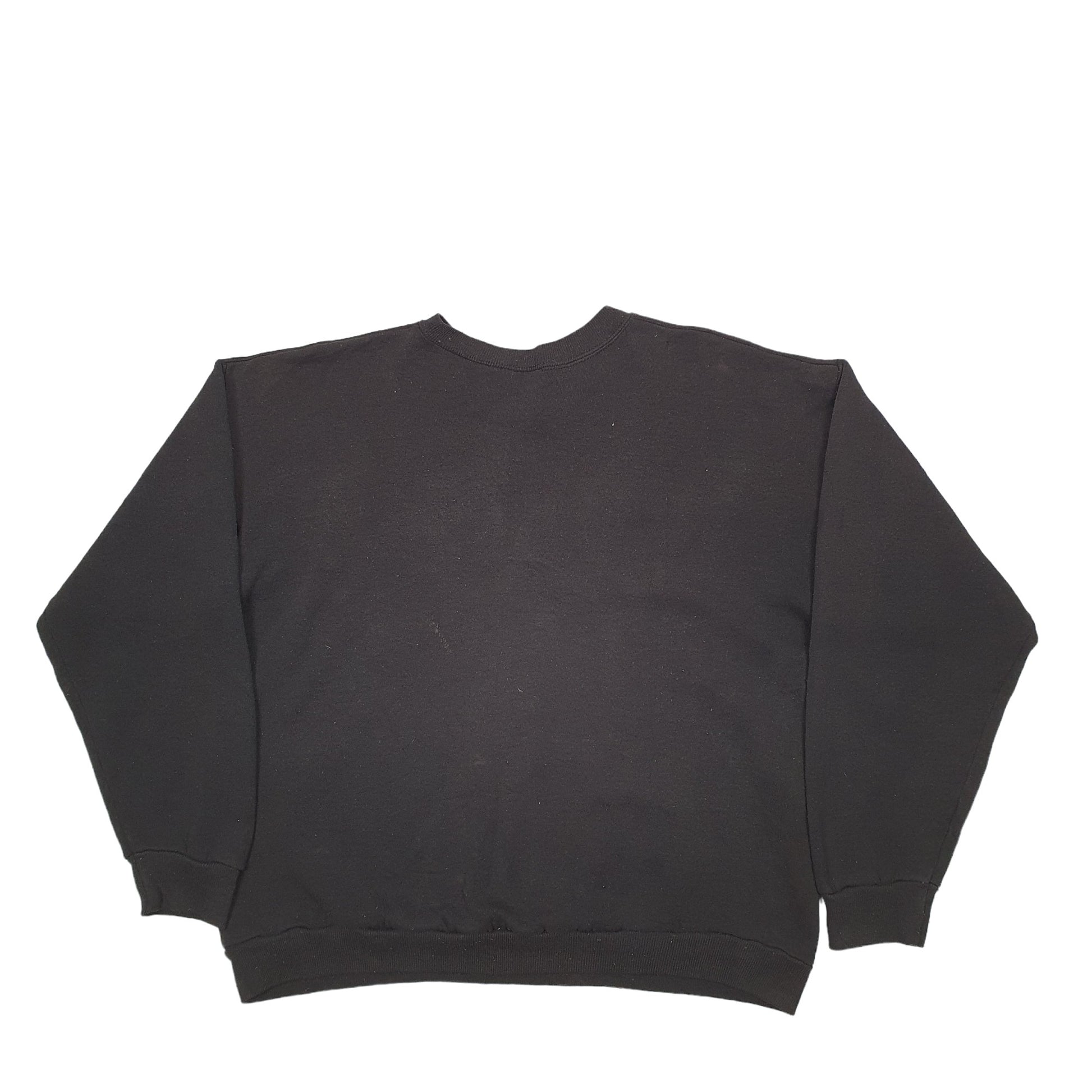 Mens Black Artex Sportswear Carolina Panthers Football Crewneck Jumper