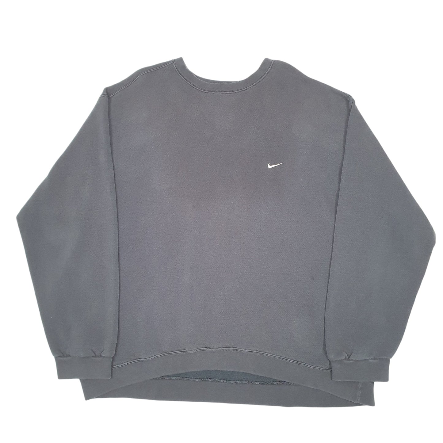 Mens Black Nike Vintage 90s Swoosh Crewneck Jumper