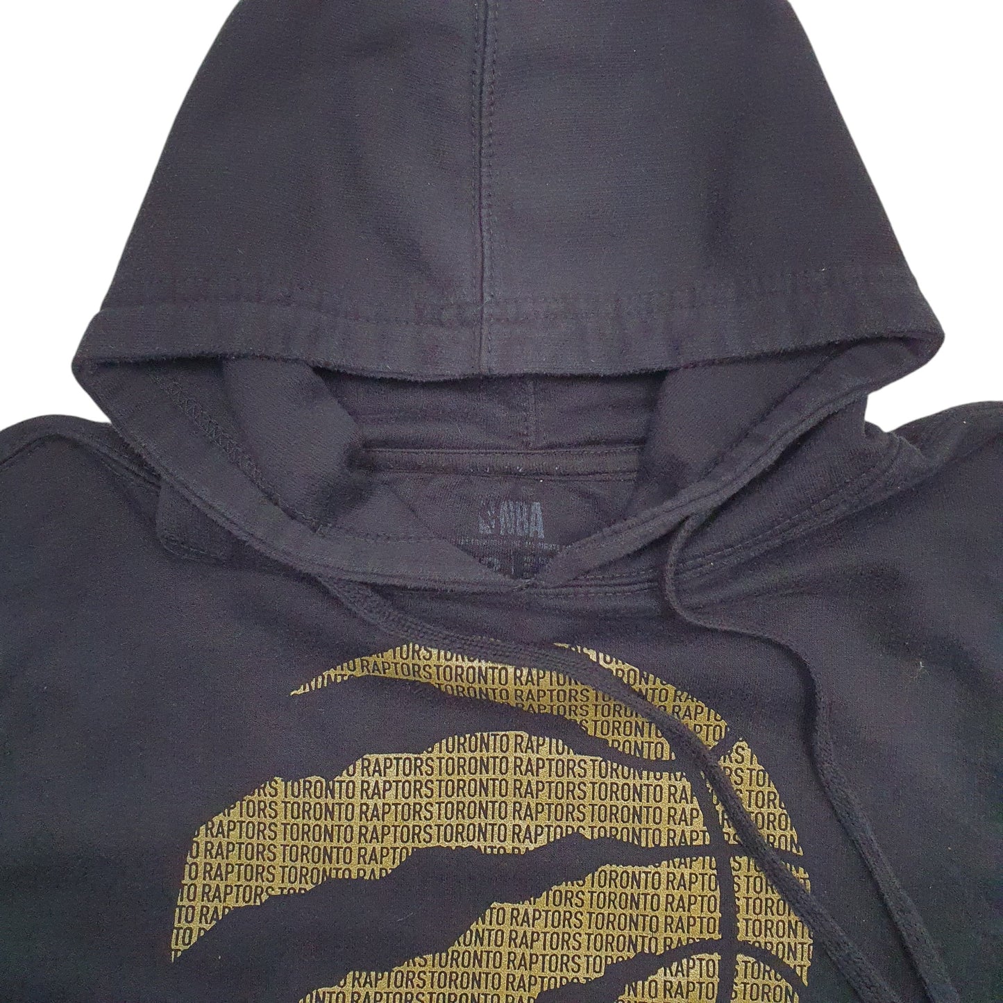Mens Black NBA Toronto Raptors Basketball Hoodie Jumper