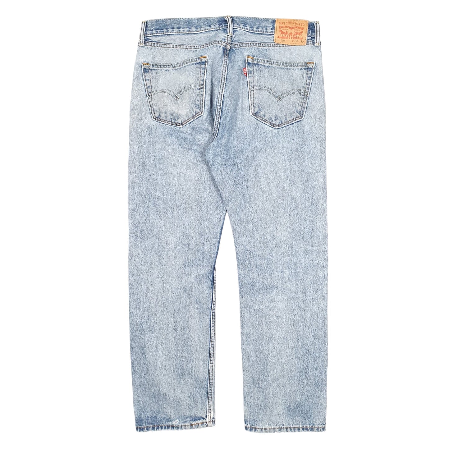 Mens Blue Levis  505 JeansW34 L30