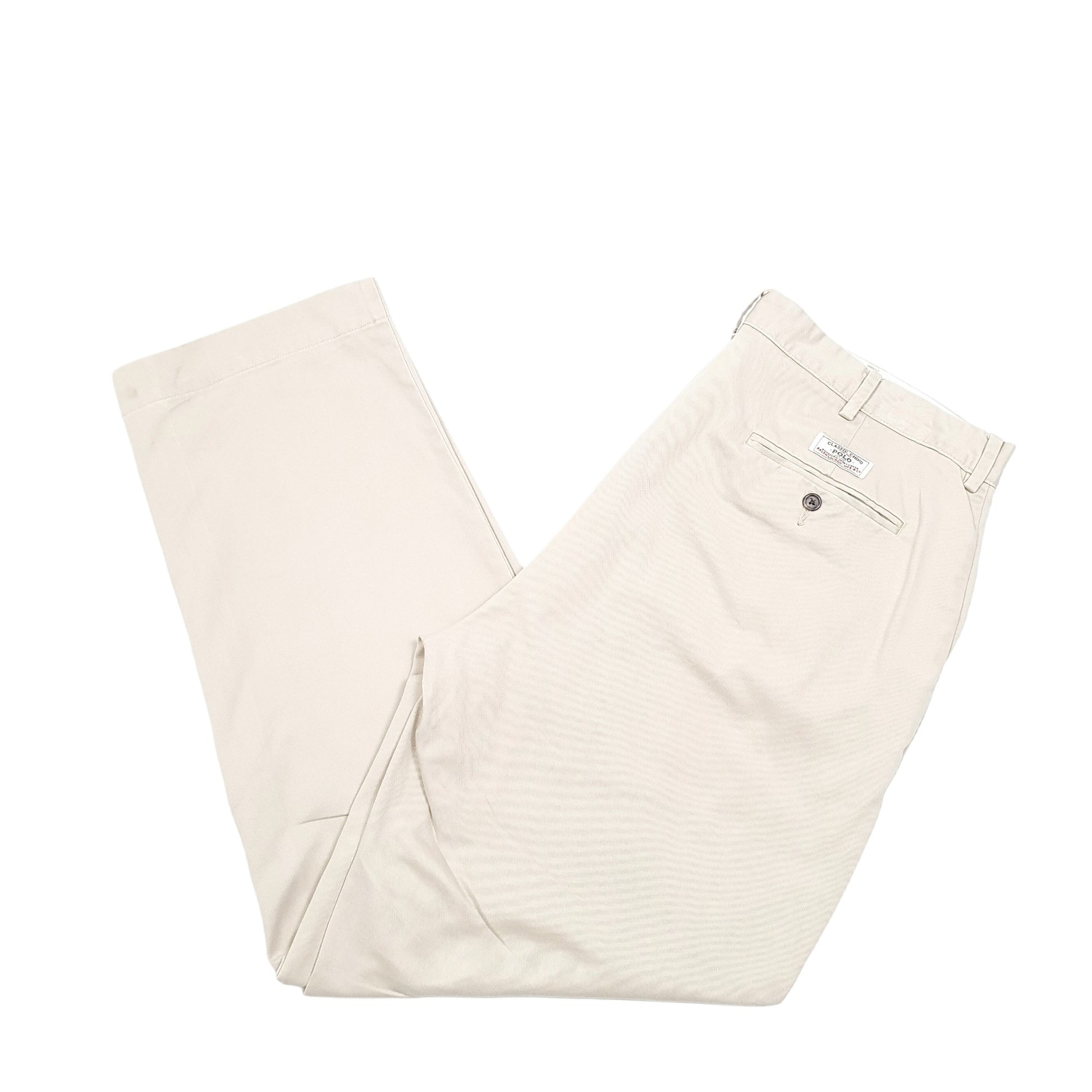Mens Beige Polo Ralph Lauren  Chino Trousers