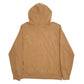 Mens Brown The North Face Spellout Hoodie Jumper