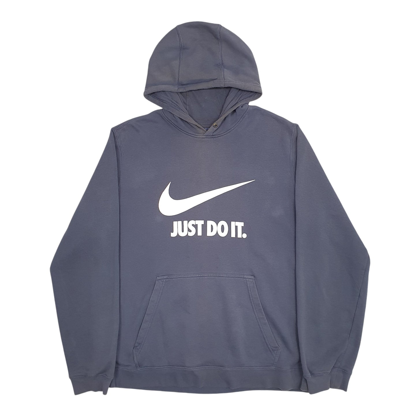 Mens Navy Nike Just Do It Hoodie Jumper