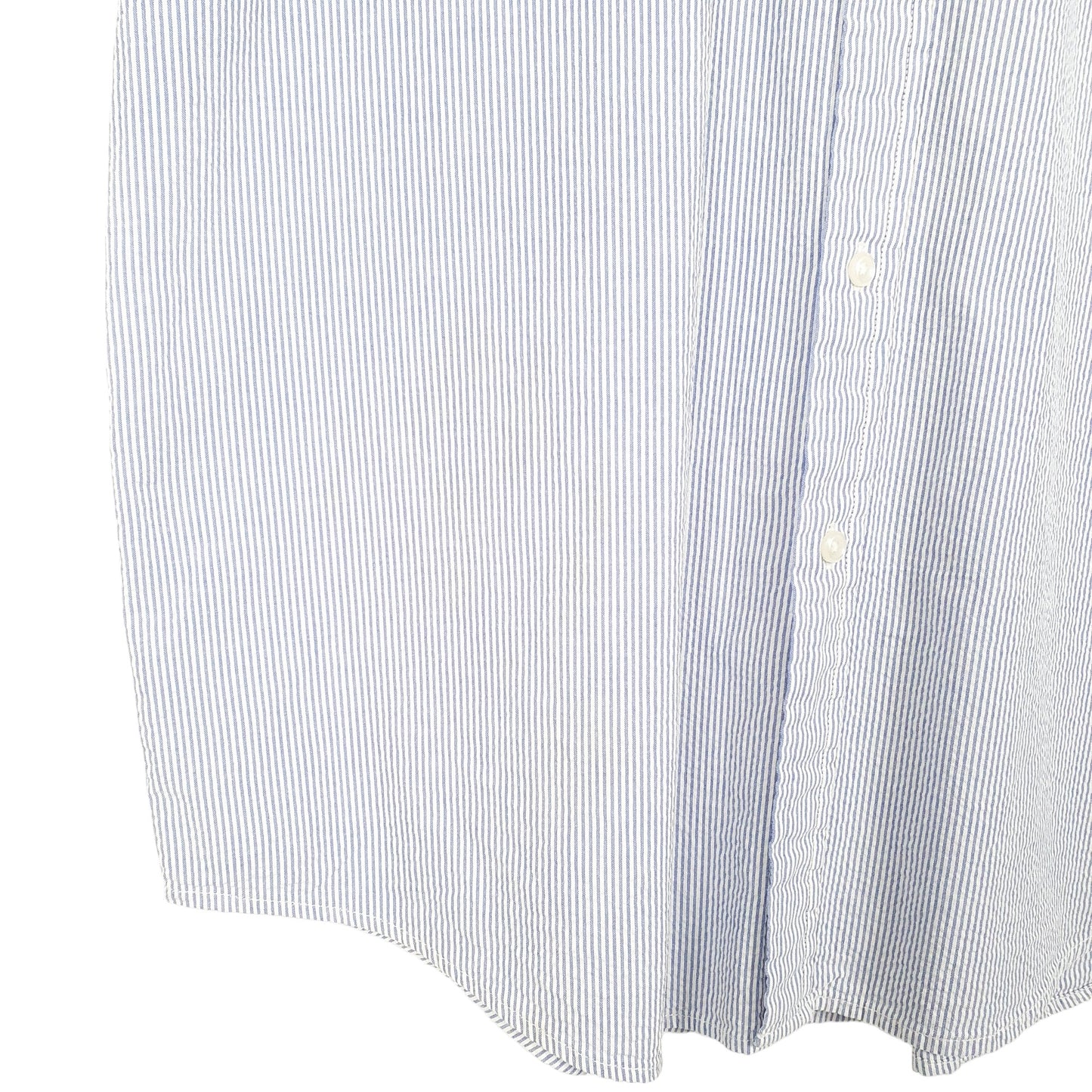 Mens White L.L.Bean  Short Sleeve Shirt