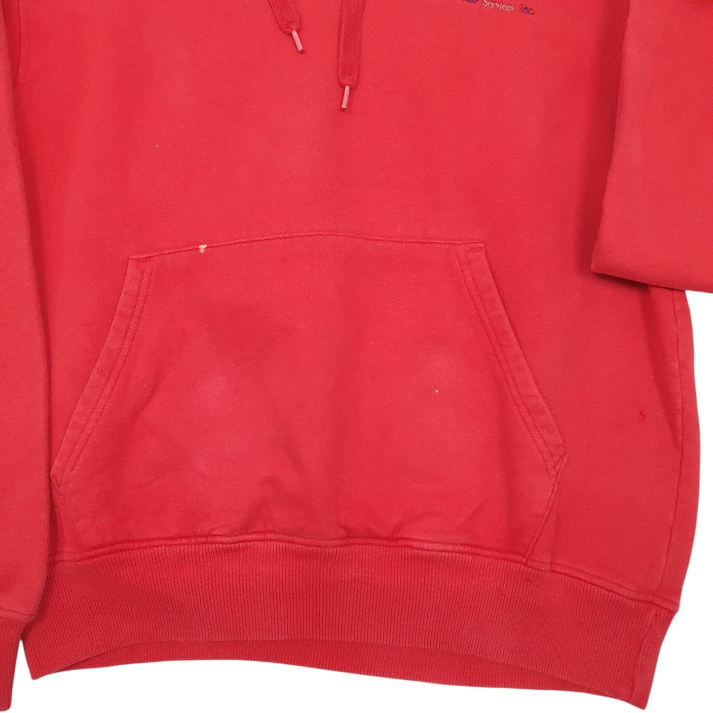 Mens Red Champion  Hoodie Jumper