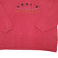 Womens Red Levis Vintage Jeans Spellout Oversized Crewneck Jumper