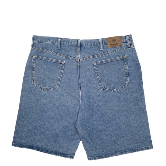 Mens Blue Wrangler Denim Jeans Jorts Denim Shorts