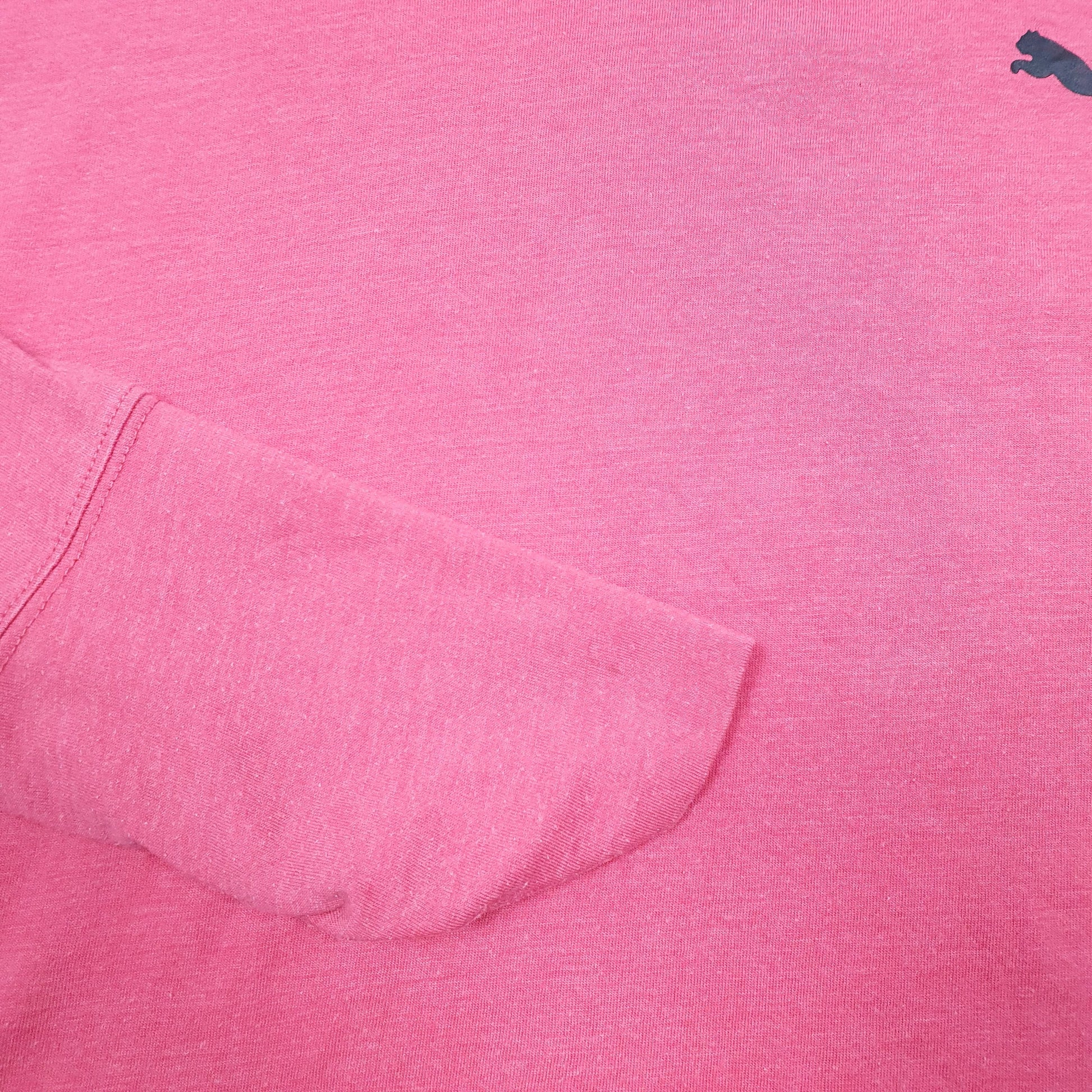 Womens Pink Puma  Hoodie Jumper