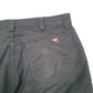 Mens Black Red Kap Workwear USA Ripstop Chino Shorts