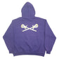 Mens Purple Champion Nazareth Lacrosse Spellout Hoodie Jumper