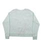 Womens Green Reebok Spellout Crewneck Jumper