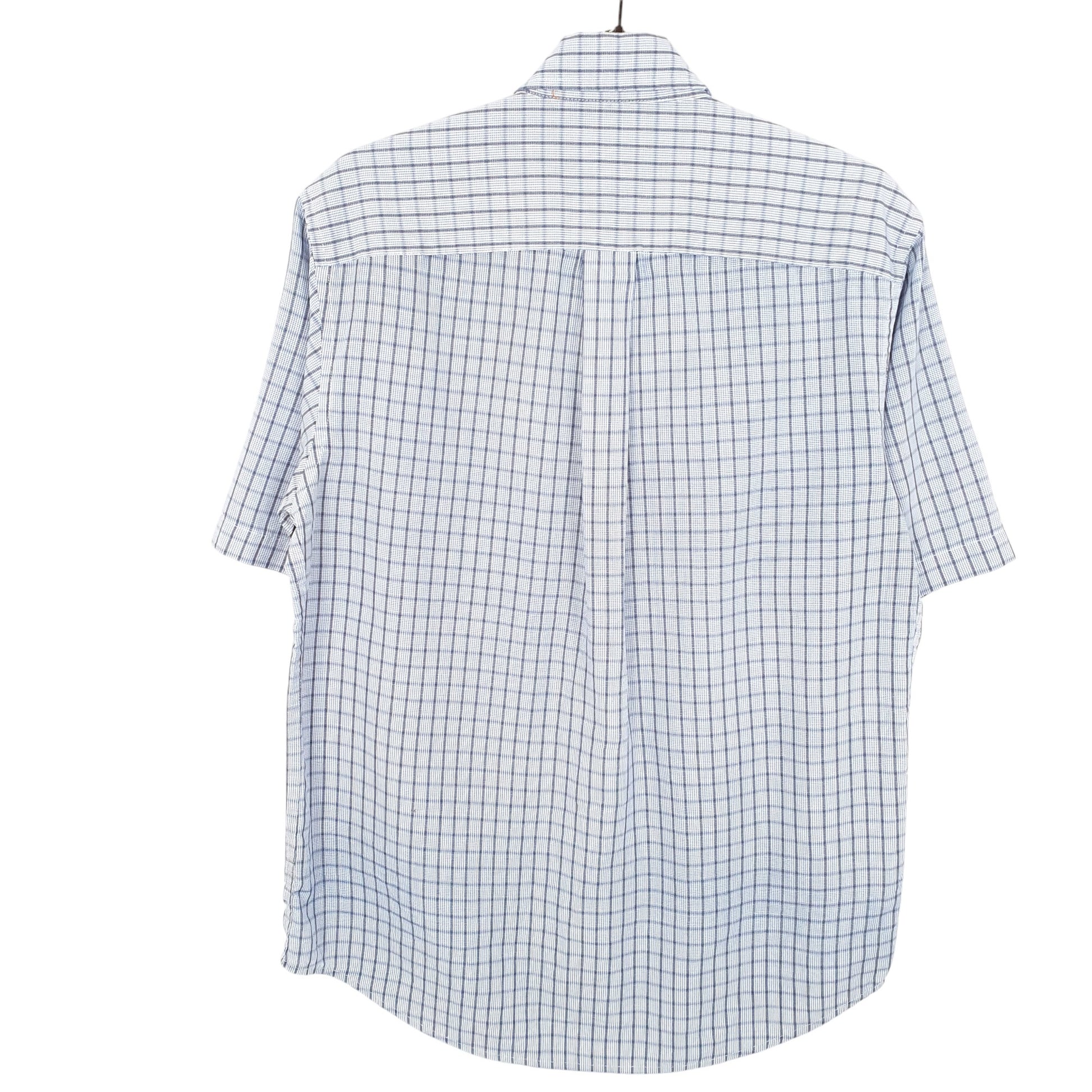 Mens Blue Dockers  Short Sleeve Shirt