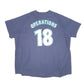 Mens Navy New Era MLB Baseball Jersey Tableau Operations Analytics Short Sleeve T Shirt