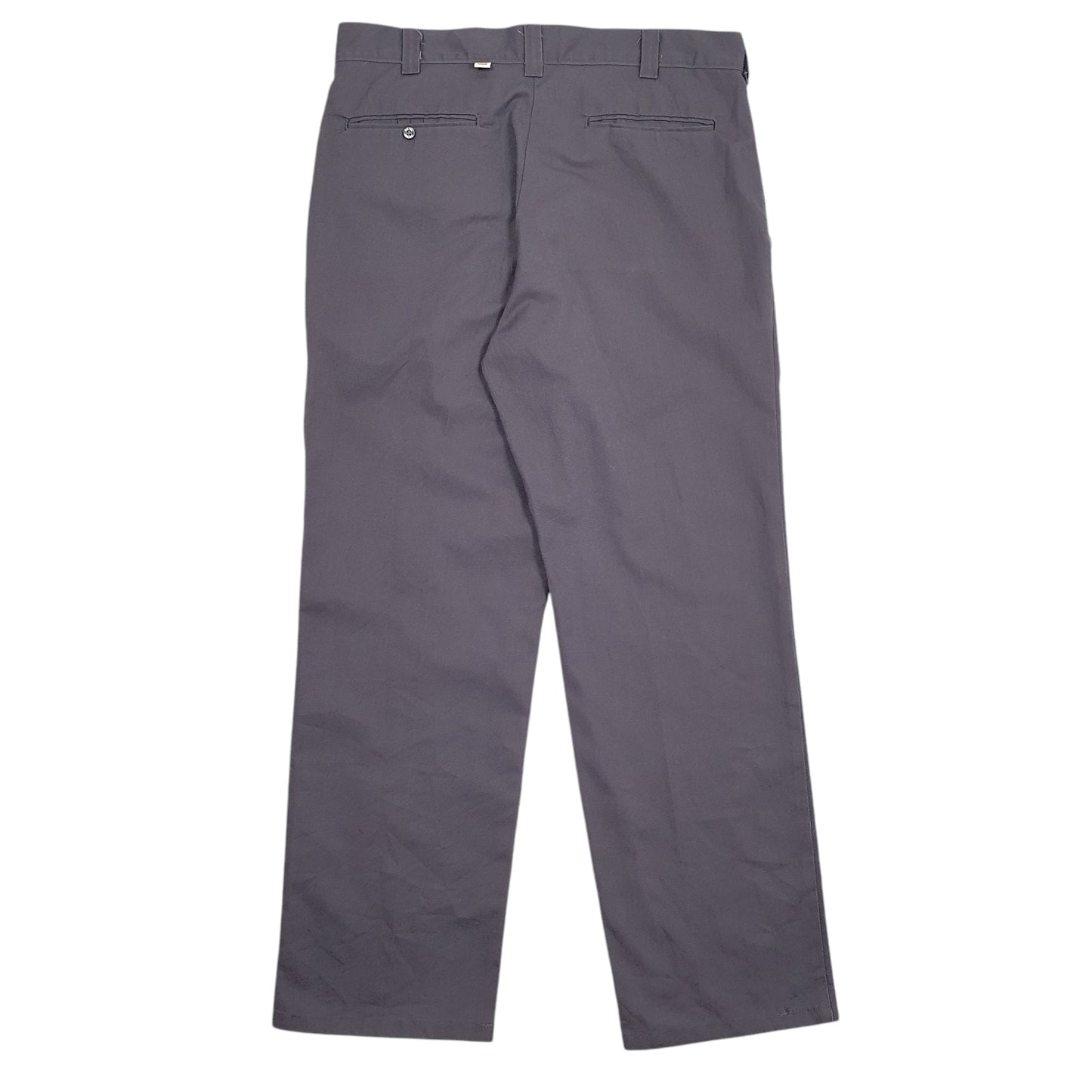 Mens Grey Big Bill Work Wear Chino Trousers