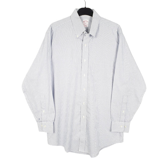 Mens White Brooks Brothers  Long Sleeve Shirt