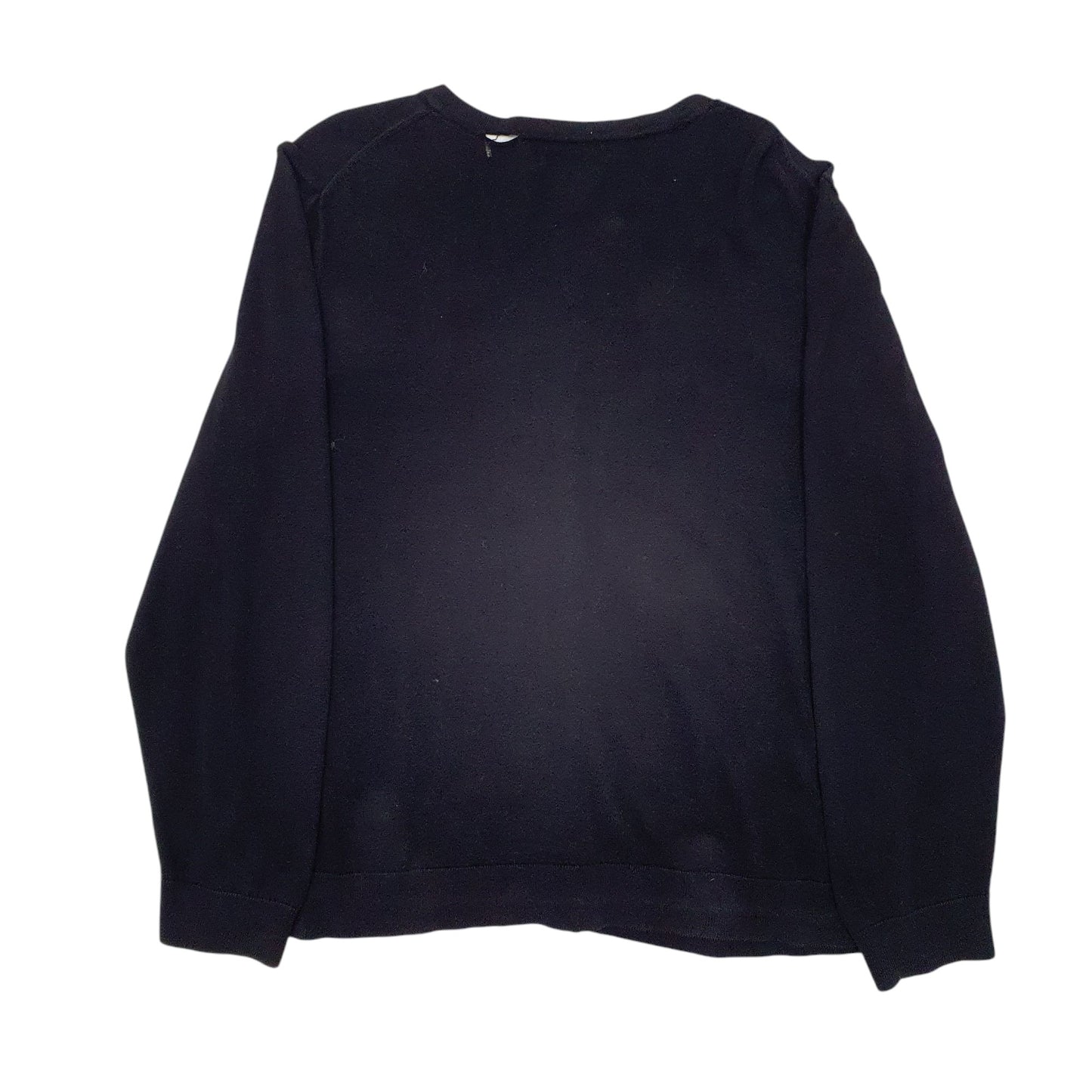 Womens Black Tommy Hilfiger Puma Cotton Cardigan Jumper