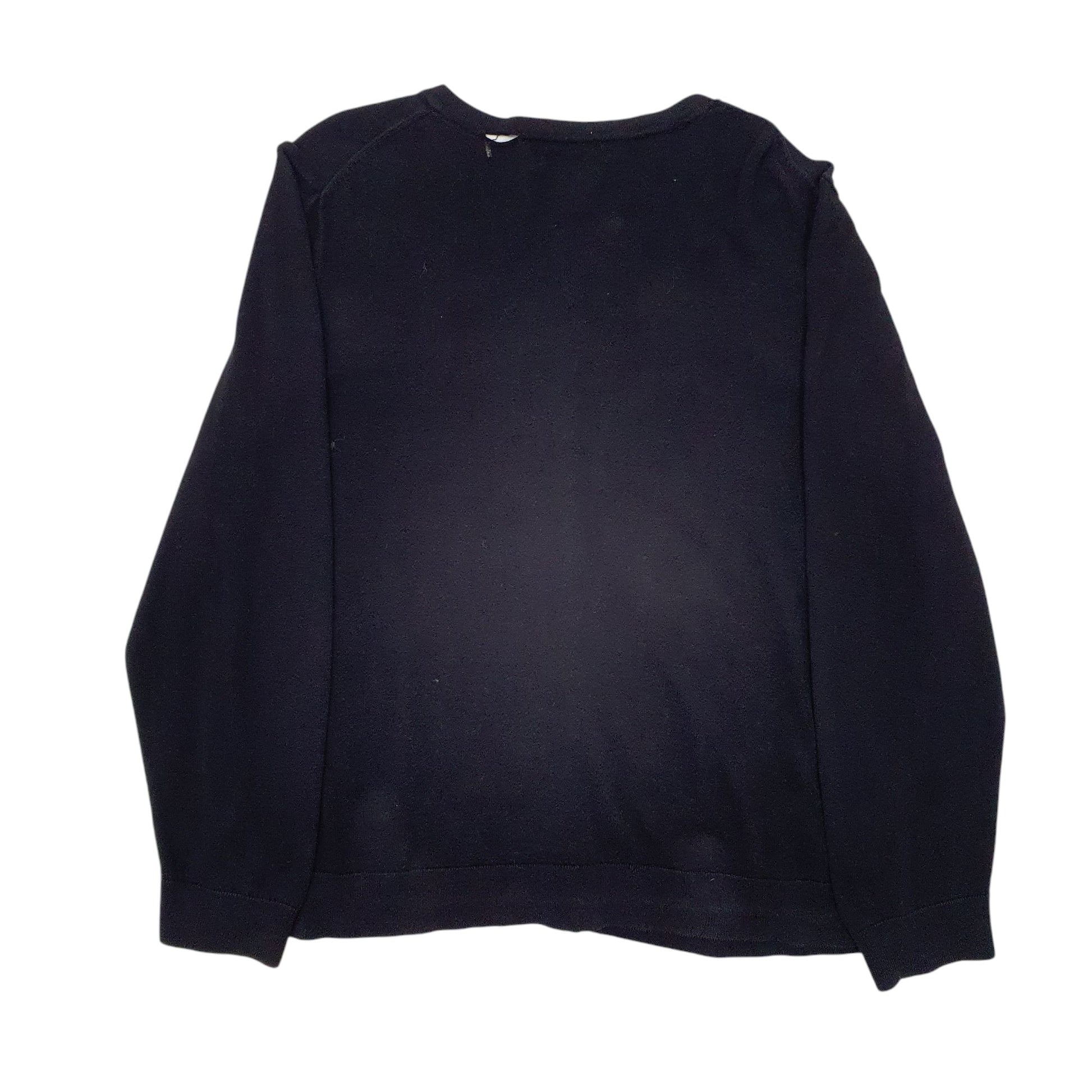 Womens Black Tommy Hilfiger Puma Cotton Cardigan Jumper