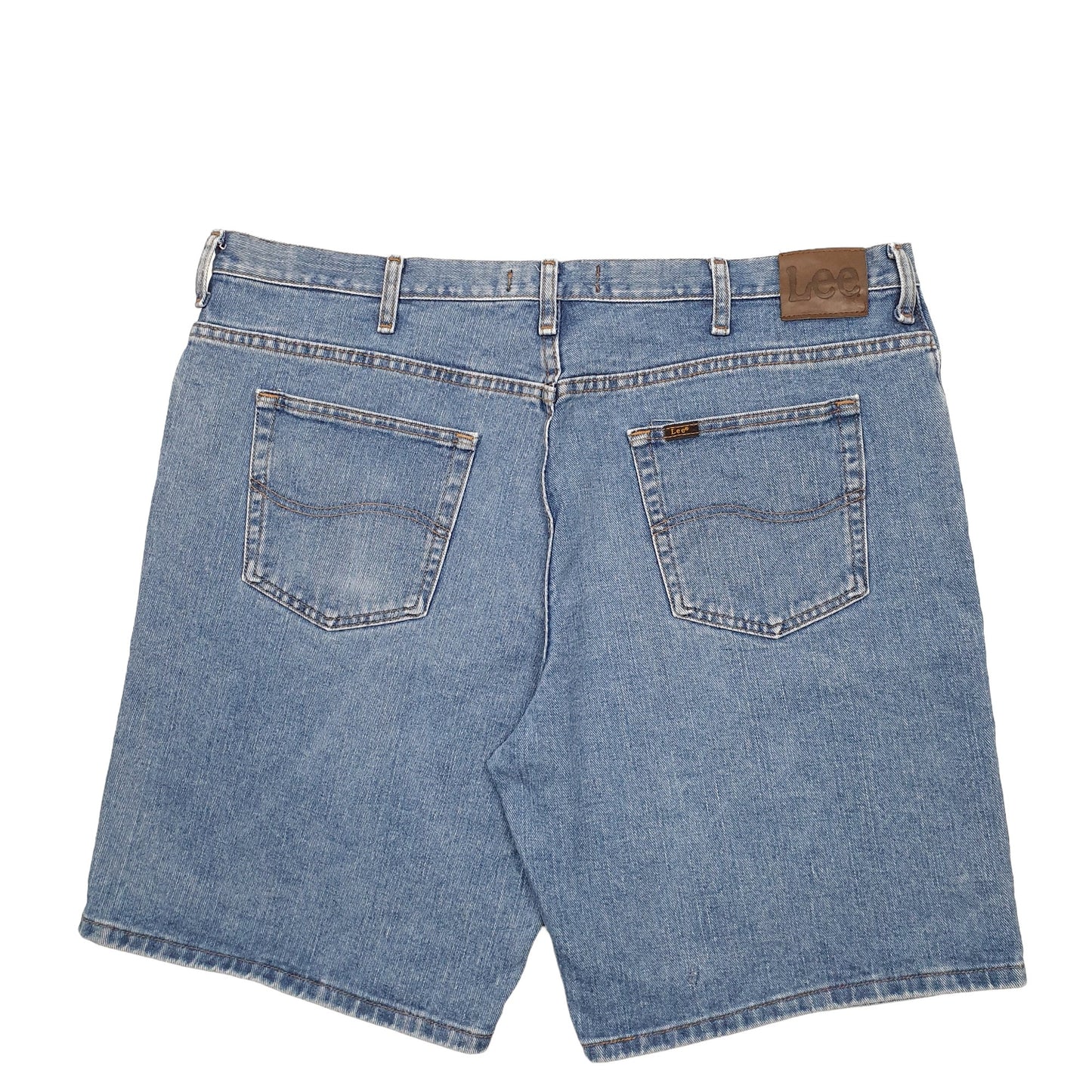 Mens Blue Lee  Denim Shorts